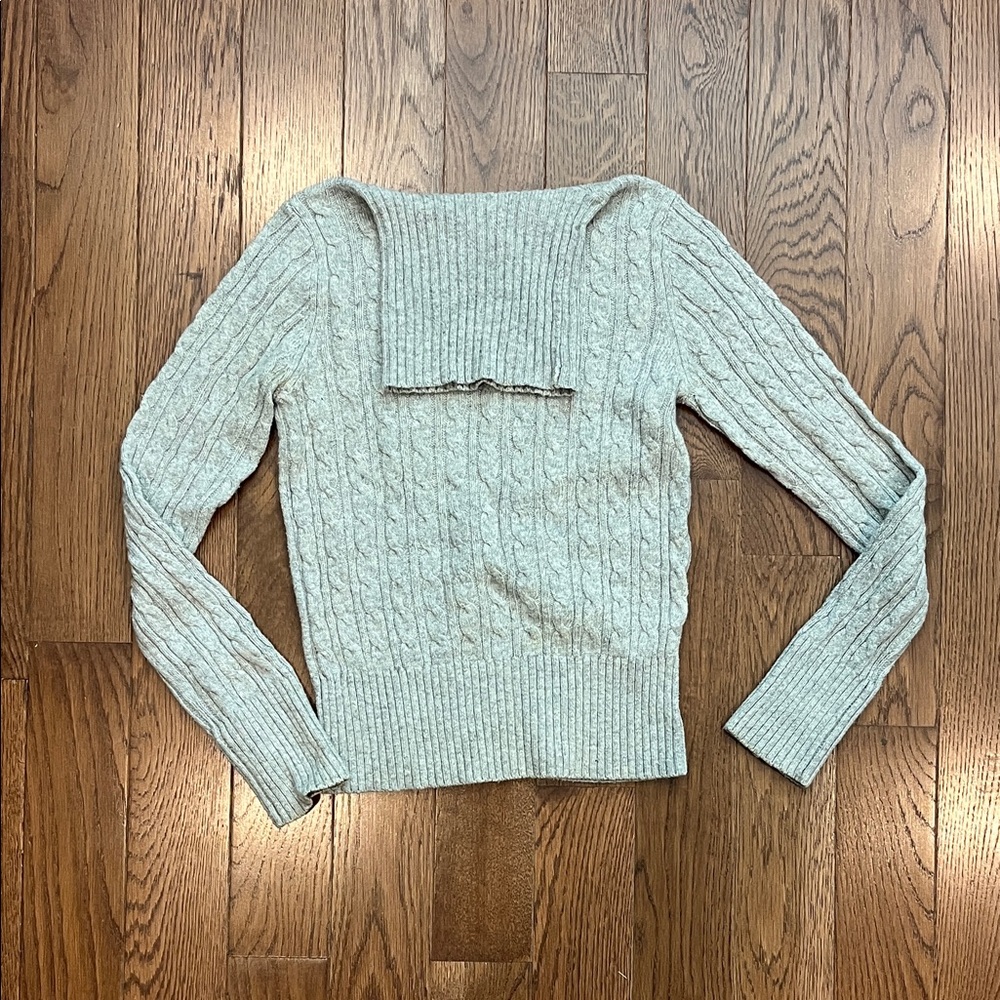 Elegant Cable Knit Turtleneck Sweater